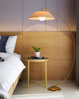 Veradin Lampadaire en Acier Et Tissu