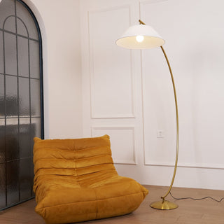 Veradin Lampadaire en Acier Et Tissu