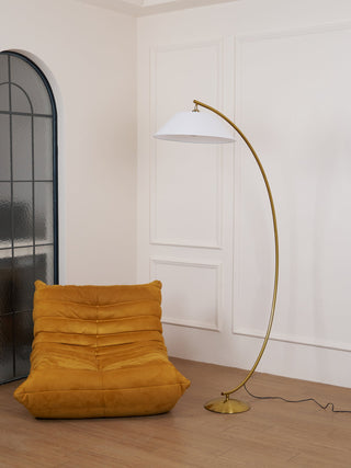 Veradin Lampadaire en Acier Et Tissu