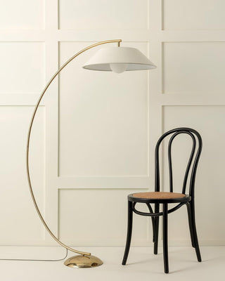 Veradin Lampadaire en Acier Et Tissu