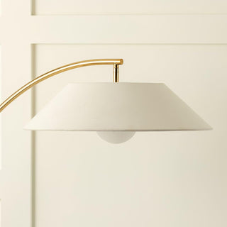 Veradin Lampadaire en Acier Et Tissu