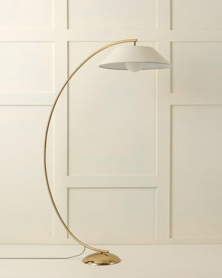 Veradin Lampadaire en Acier Et Tissu