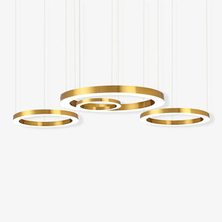 Lustra Suspension Dorée Moderne