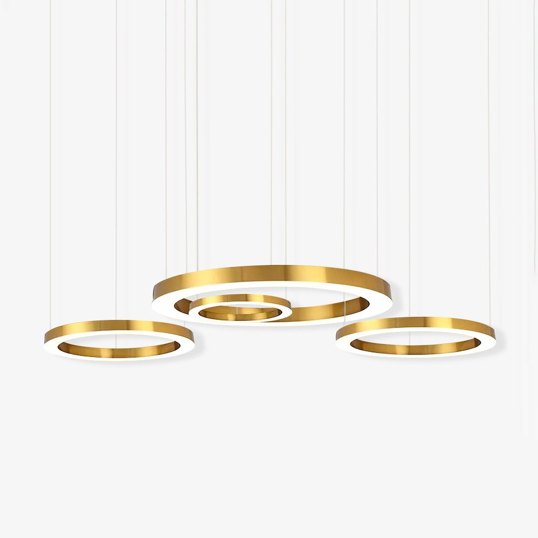 Toreon Suspension Dorée Moderne