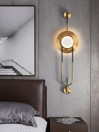 Miles Applique Murale Moderne en Marbre