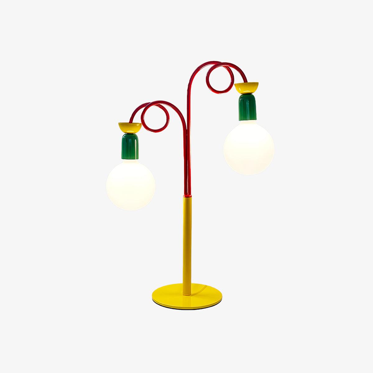 Trilo Lampe de Table en Verre Ludique
