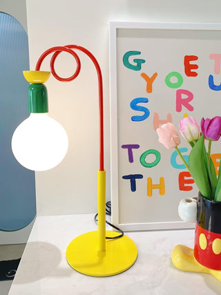 Trilo Lampe de Table en Verre Ludique