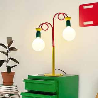 Trilo Lampe de Table en Verre Ludique