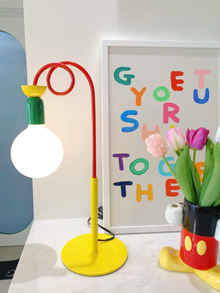 Trilo Lampe de Table en Verre Ludique