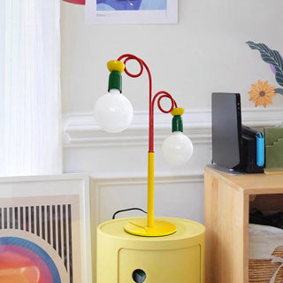 Trilo Lampe de Table en Verre Ludique