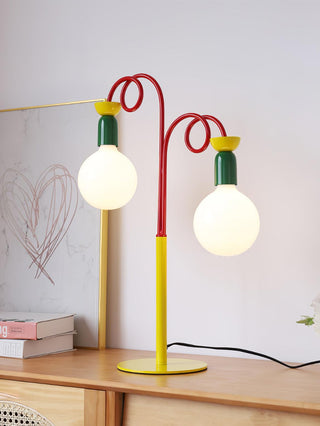 Trilo Lampe de Table en Verre Ludique