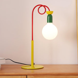 Trilo Lampe de Table en Verre Ludique