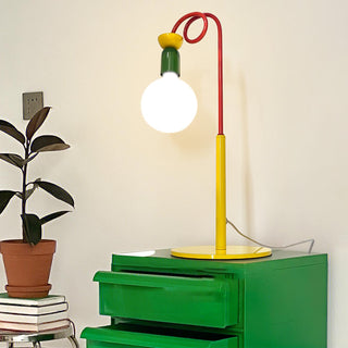 Trilo Lampe de Table en Verre Ludique