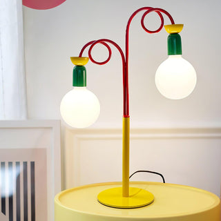 Trilo Lampe de Table en Verre Ludique
