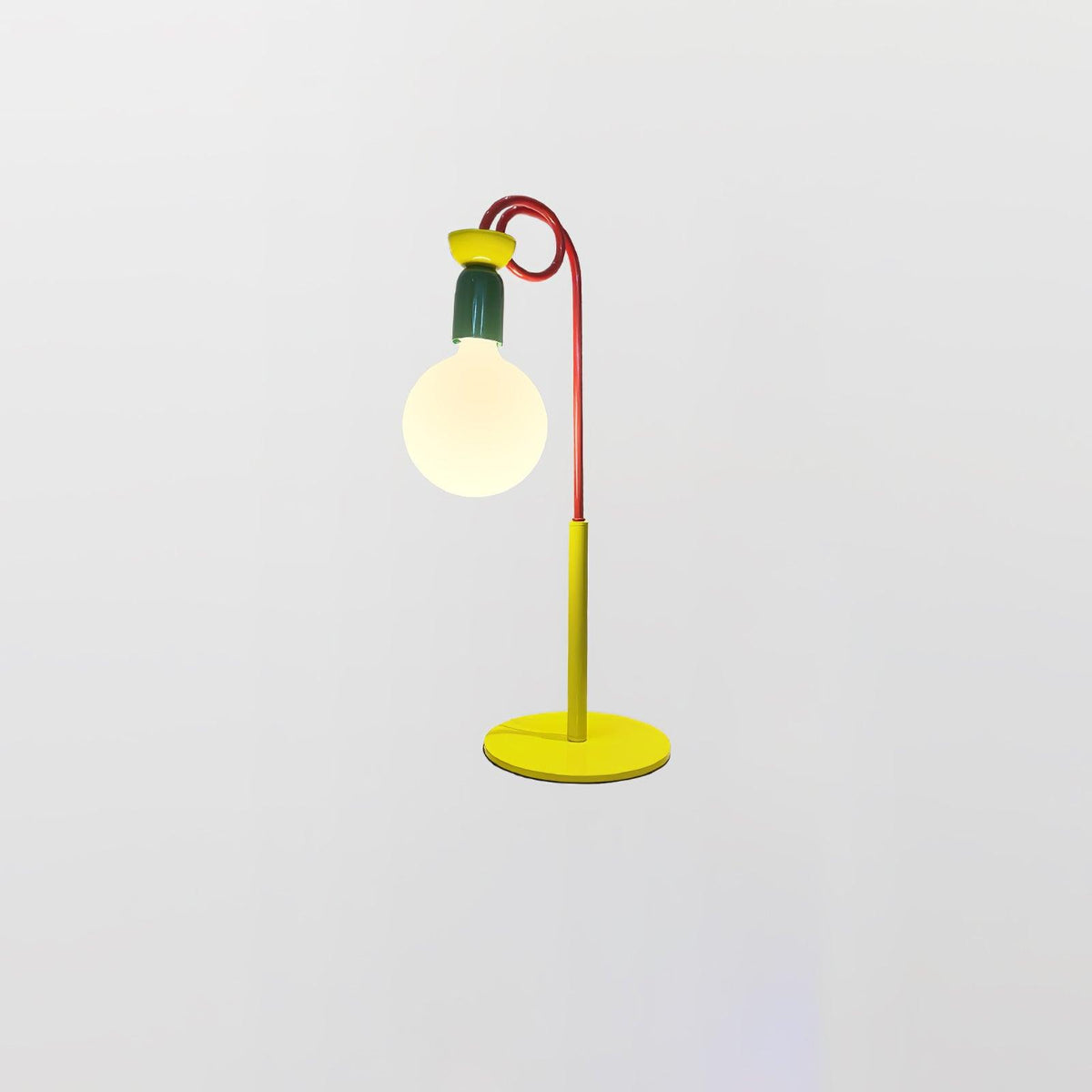 Trilo Lampe de Table en Verre Ludique