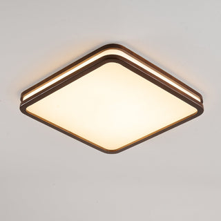 Nysilos Lampe Plafonnier Moderne Minimaliste en Bois