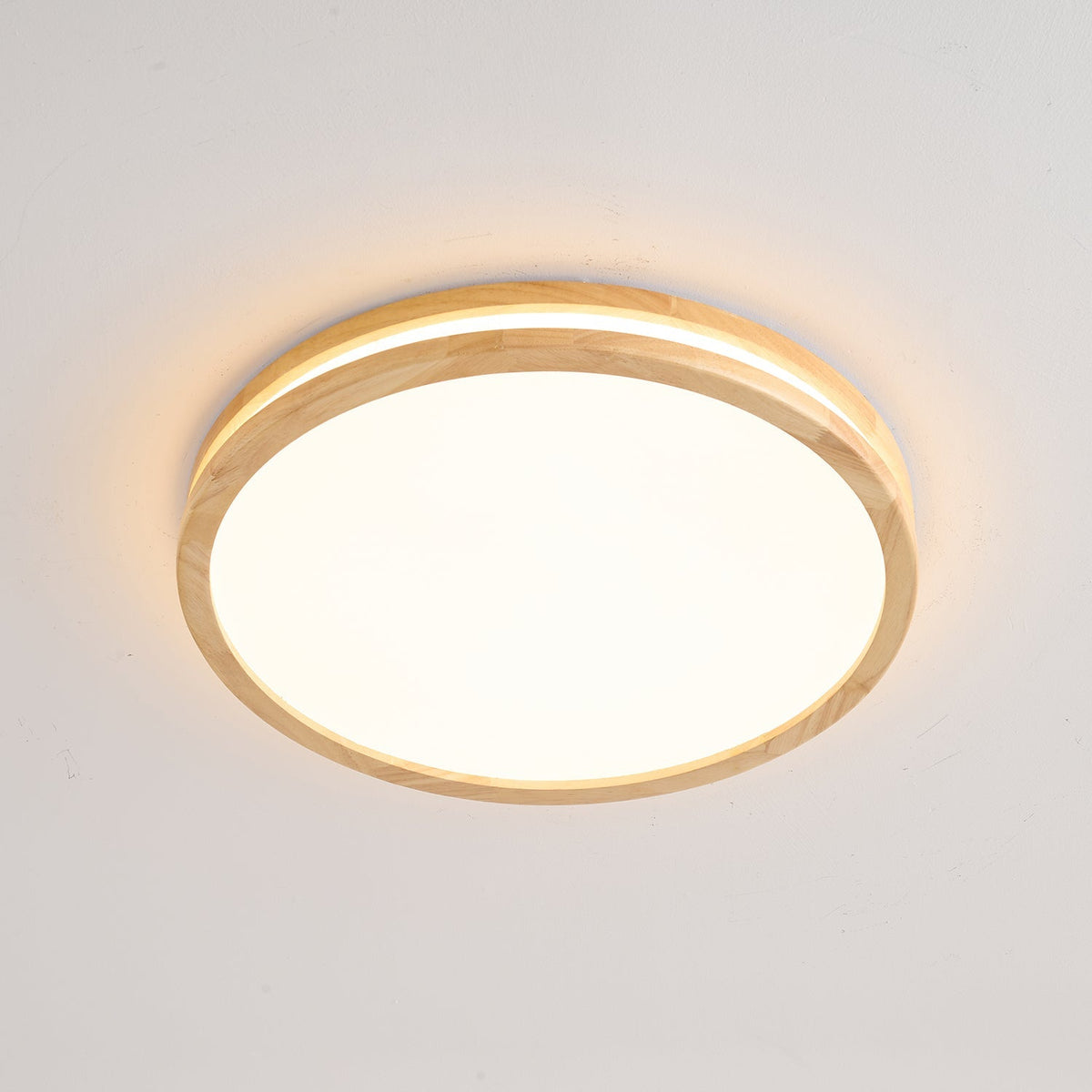 Sylvira Lampe Plafonnier Moderne Minimaliste en Bois