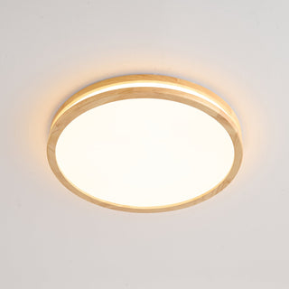 Nysilos Lampe Plafonnier Moderne Minimaliste en Bois