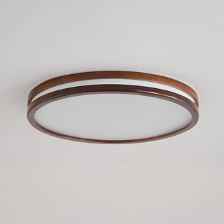 Nysilos Lampe Plafonnier Moderne Minimaliste en Bois