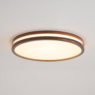 Nysilos Lampe Plafonnier Moderne Minimaliste en Bois