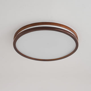 Nysilos Lampe Plafonnier Moderne Minimaliste en Bois