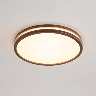 Nysilos Lampe Plafonnier Moderne Minimaliste en Bois