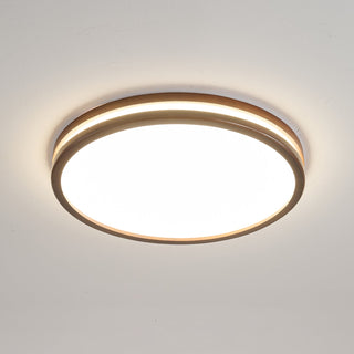 Nysilos Lampe Plafonnier Moderne Minimaliste en Bois