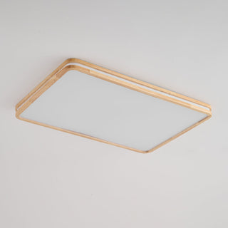 Nysilos Lampe Plafonnier Moderne Minimaliste en Bois