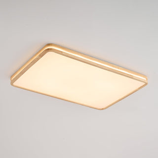 Nysilos Lampe Plafonnier Moderne Minimaliste en Bois