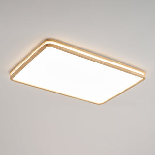 Nysilos Lampe Plafonnier Moderne Minimaliste en Bois