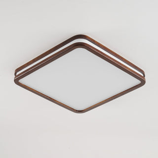 Nysilos Lampe Plafonnier Moderne Minimaliste en Bois