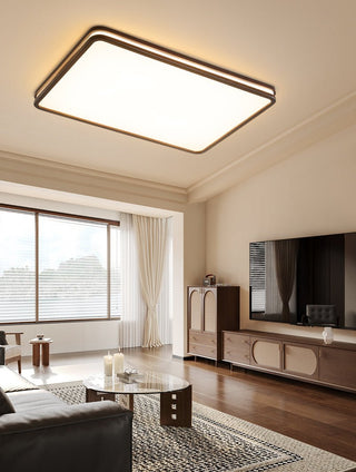 Nysilos Lampe Plafonnier Moderne Minimaliste en Bois