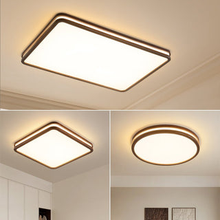 Nysilos Lampe Plafonnier Moderne Minimaliste en Bois