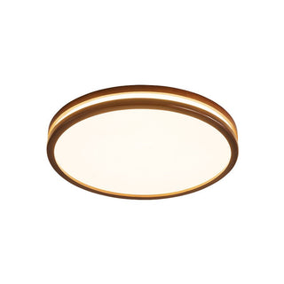 Nysilos Lampe Plafonnier Moderne Minimaliste en Bois