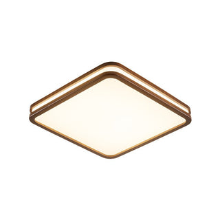 Nysilos Lampe Plafonnier Moderne Minimaliste en Bois