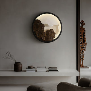 Grayson Applique Murale en Bois Moderne