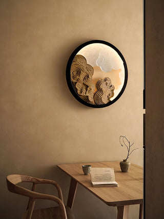 Grayson Applique Murale en Bois Moderne
