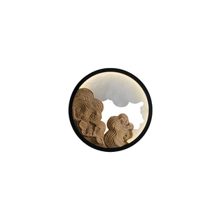 Grayson Applique Murale en Bois Moderne
