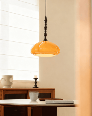 Citrus Bloom Pendant Light-Neutral Decor