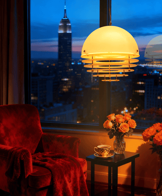 Esme Suspension Orange en Couches