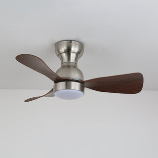 Aurdorus Plafonnier Ventilateur Moderne en Bois