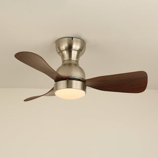 Aurdorus Plafonnier Ventilateur Moderne en Bois