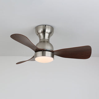 Aurdorus Plafonnier Ventilateur Moderne en Bois
