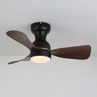 Aurdorus Plafonnier Ventilateur Moderne en Bois