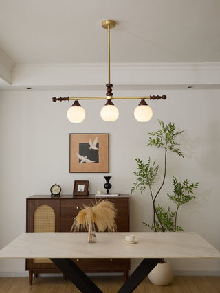 Vosole Lustre Vintage Traditionnel Élégant en Bois
