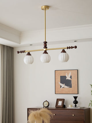 Vosole Lustre Vintage Traditionnel Élégant en Bois