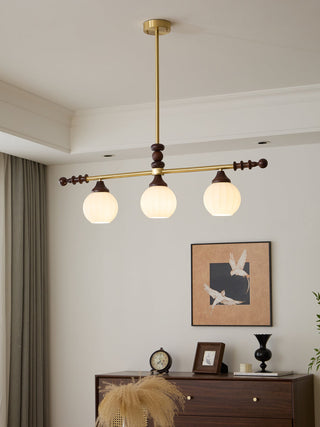 Vosole Lustre Vintage Traditionnel Élégant en Bois