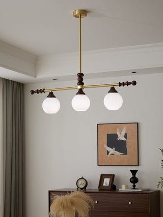 Vosole Lustre Vintage Traditionnel Élégant en Bois