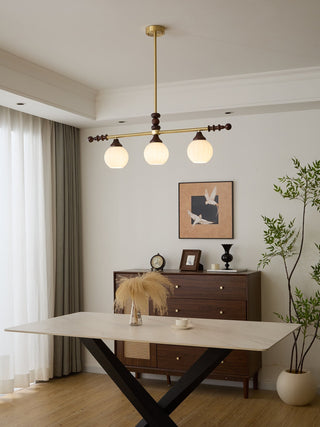 Vosole Lustre Vintage Traditionnel Élégant en Bois