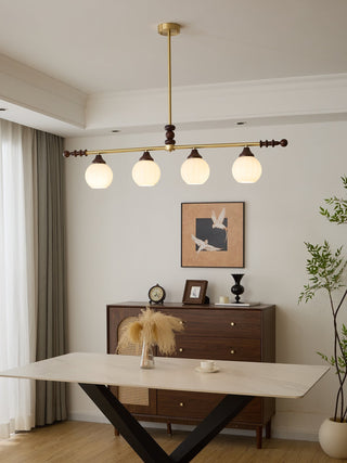 Vosole Lustre Vintage Traditionnel Élégant en Bois